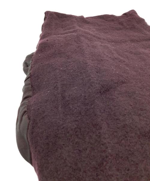 COMME des GARCONS HOMME（コムデギャルソン オム）COMME des GARCONS HOMME (コムデギャルソン オム) マフラー ボルドーの古着・服飾アイテム