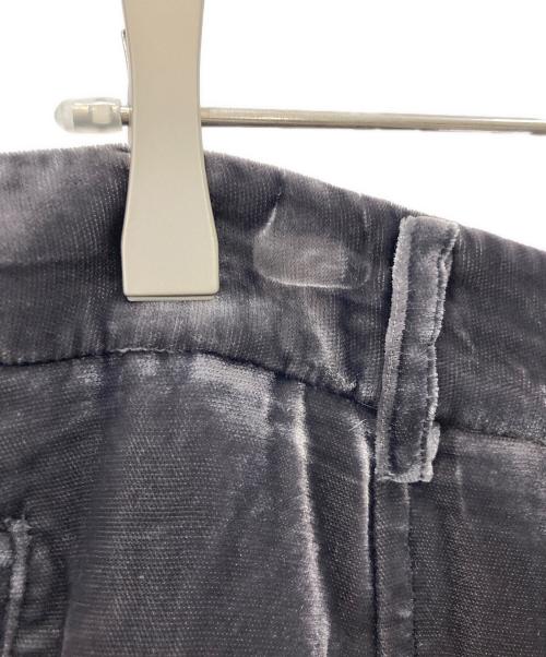COMME des GARCONS HOMME PLUS（コムデギャルソンオムプリュス）COMME des GARCONS HOMME PLUS (コムデギャルソンオムプリュス) ベロアサルエルパンツ ブラック サイズ:Lの古着・服飾アイテム