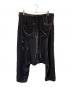 COMME des GARCONS HOMME PLUS (コムデギャルソンオムプリュス) ベロアサルエルパンツ ブラック サイズ:L：10000円