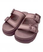 COACHコーチ）の古着「レイニーサンダル」｜バイオレット