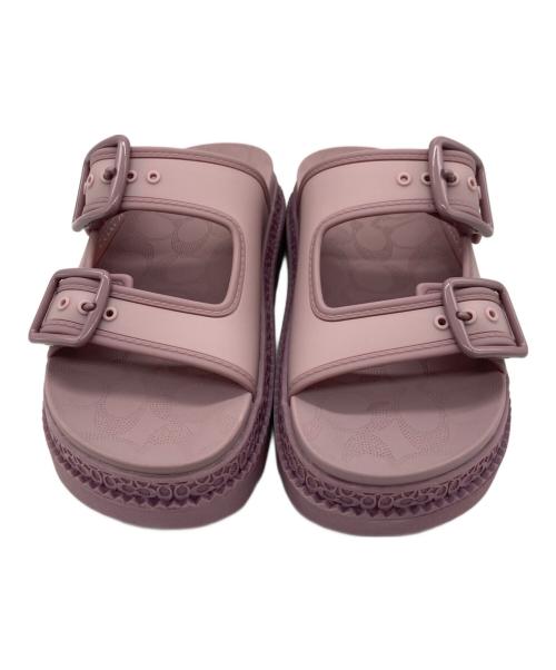 COACH（コーチ）COACH (コーチ) レイニーサンダル バイオレット サイズ:23.0cmの古着・服飾アイテム