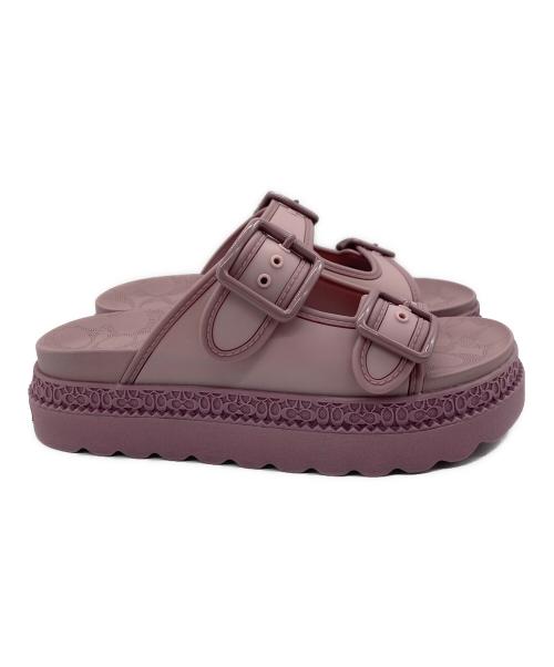 COACH（コーチ）COACH (コーチ) レイニーサンダル バイオレット サイズ:23.0cmの古着・服飾アイテム