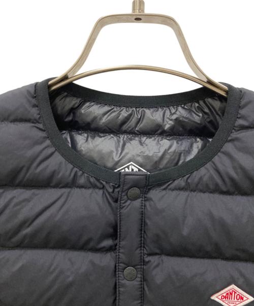 DANTON（ダントン）DANTON (ダントン) クルーネックインナーダウンベスト ブラック サイズ:Sの古着・服飾アイテム