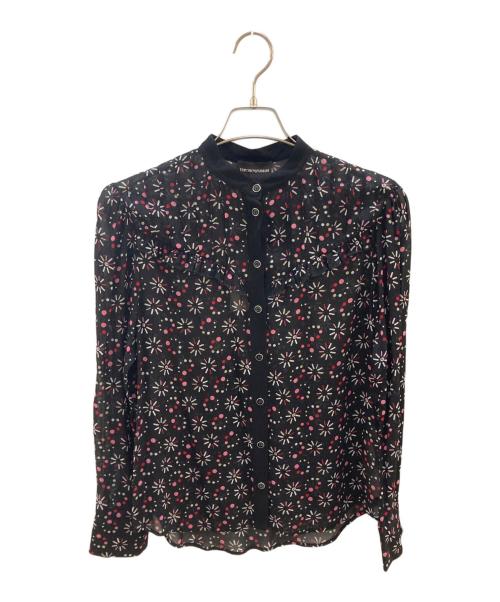 EMPORIO ARMANI（エンポリオアルマーニ）EMPORIO ARMANI (エンポリオアルマーニ) 長袖シャツ ブラック サイズ:38の古着・服飾アイテム