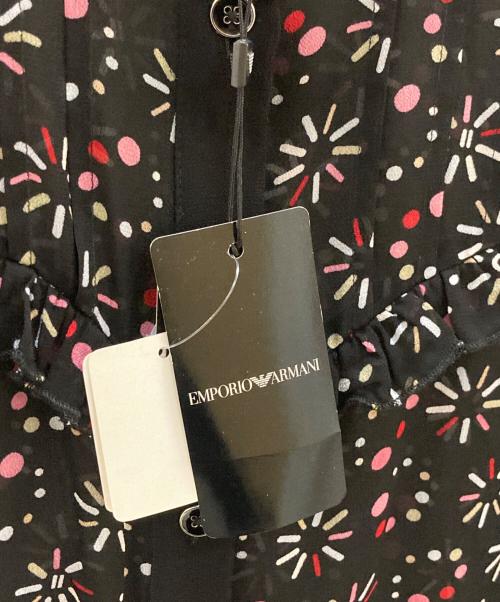 EMPORIO ARMANI（エンポリオアルマーニ）EMPORIO ARMANI (エンポリオアルマーニ) 長袖シャツ ブラック サイズ:38の古着・服飾アイテム