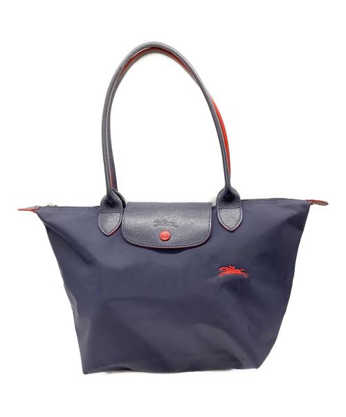 LONGCHAMP（ロンシャン）LONGCHAMP (ロンシャン) ショルダーバッグ ネイビーの古着・服飾アイテム
