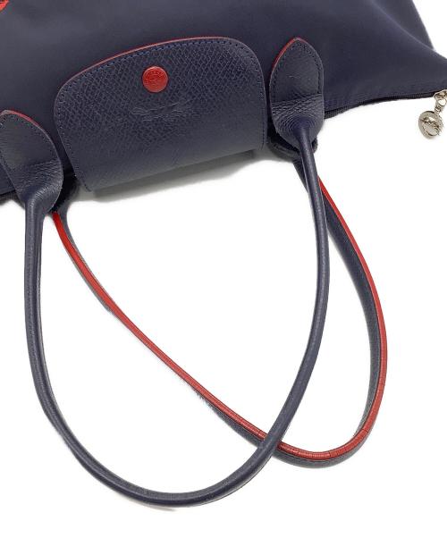 LONGCHAMP（ロンシャン）LONGCHAMP (ロンシャン) ショルダーバッグ ネイビーの古着・服飾アイテム