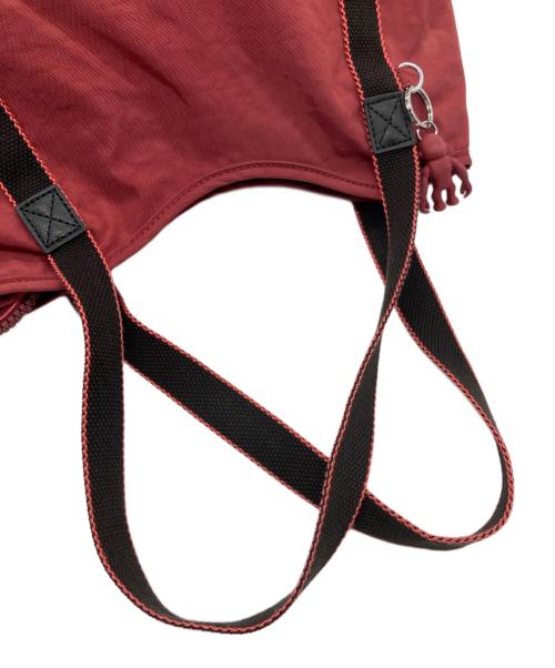 Kipling（キプリング）Kipling (キプリング) トートバッグ レッドの古着・服飾アイテム