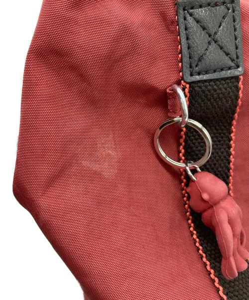 Kipling（キプリング）Kipling (キプリング) トートバッグ レッドの古着・服飾アイテム
