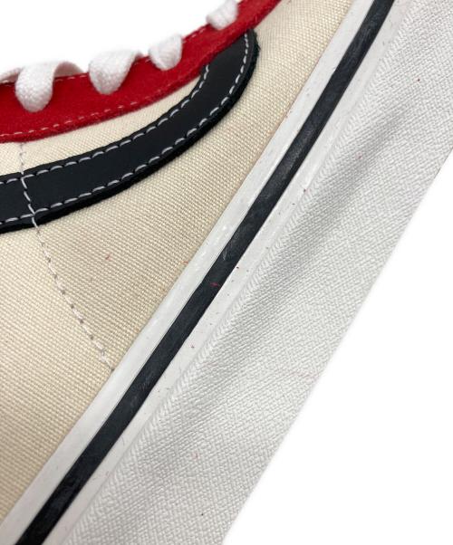 VANS（ヴァンズ）VANS (バンズ) ハイカットスニーカー レッド×ベージュ サイズ:27.5cmの古着・服飾アイテム