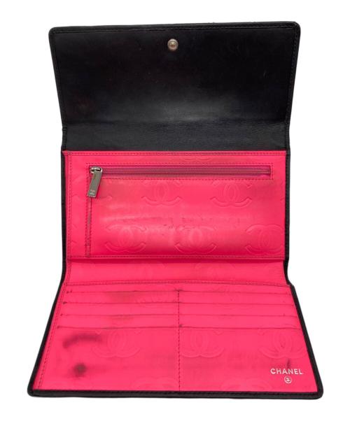 CHANEL（シャネル）CHANEL (シャネル) 長財布 ブラックの古着・服飾アイテム