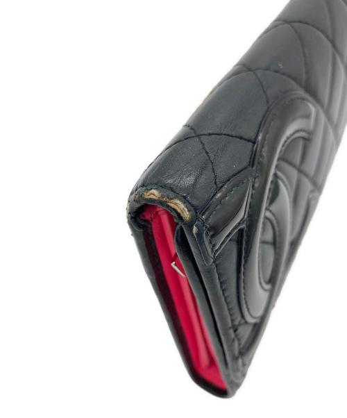 CHANEL（シャネル）CHANEL (シャネル) 長財布 ブラックの古着・服飾アイテム