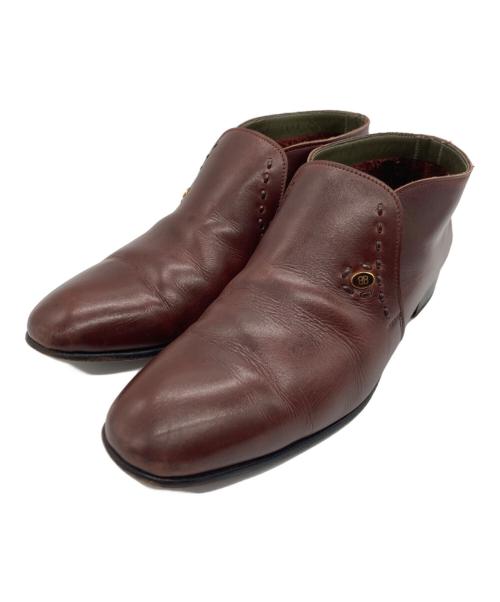 BALENCIAGA（バレンシアガ）BALENCIAGA (バレンシアガ) レザーシューズ ブラウン サイズ:26.5cmの古着・服飾アイテム