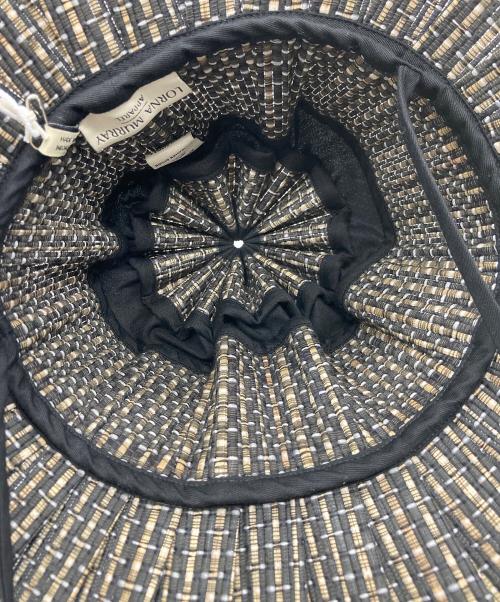 Lorna Murray（ローナマーレイ）LORNA MURRAY (ローナマーレイ) カブリハット ブラック サイズ:M（56〜58cm） 未使用品の古着・服飾アイテム