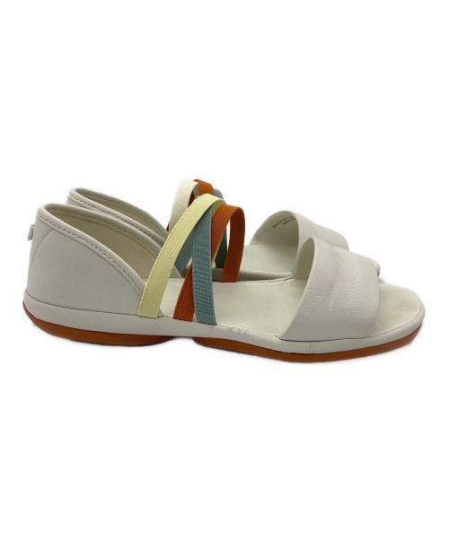 CAMPER（カンペール）CAMPER (カンペール) ツインズサンダル ホワイト サイズ:35の古着・服飾アイテム