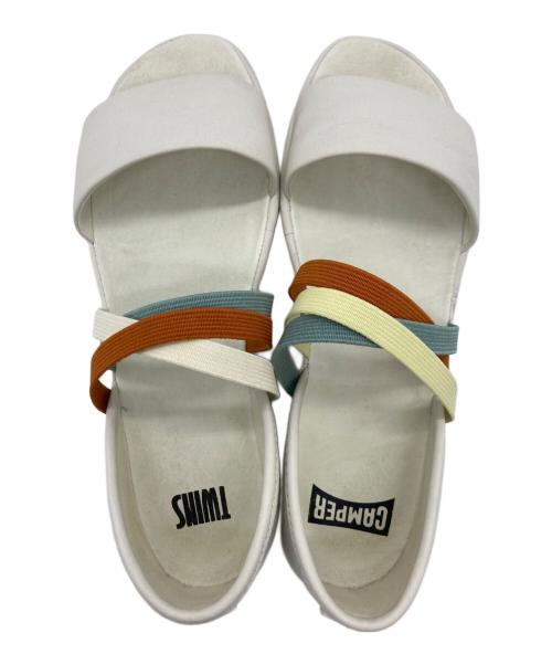 CAMPER（カンペール）CAMPER (カンペール) ツインズサンダル ホワイト サイズ:35の古着・服飾アイテム