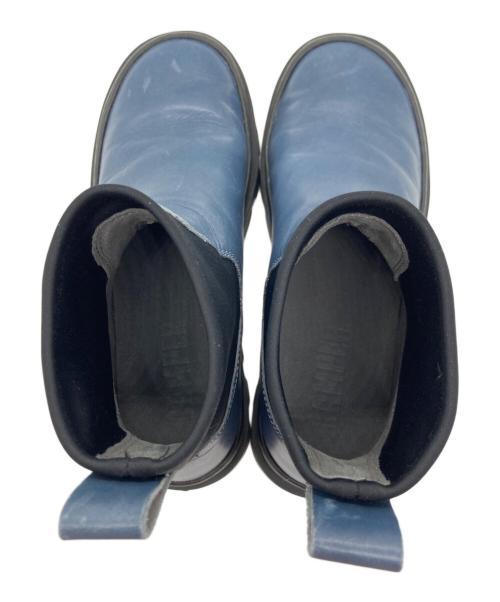 CAMPER（カンペール）CAMPER (カンペール) サイドゴアブーツ ブルー サイズ:35の古着・服飾アイテム