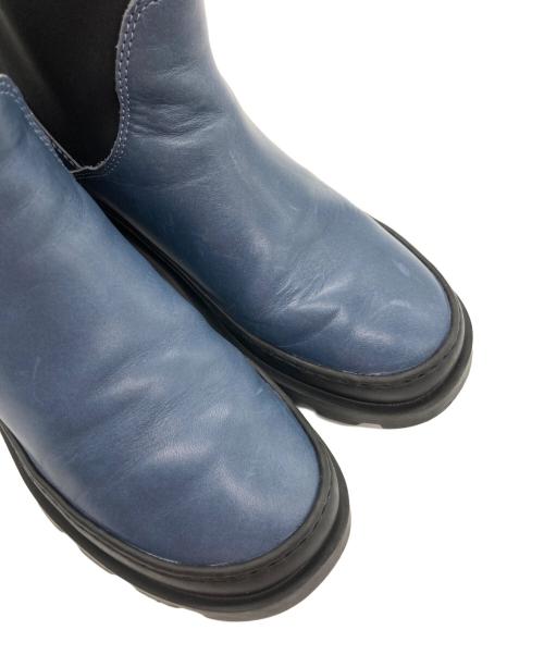 CAMPER（カンペール）CAMPER (カンペール) サイドゴアブーツ ブルー サイズ:35の古着・服飾アイテム