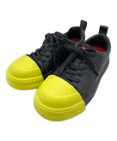 CAMPER（カンペール）CAMPER (カンペール) ローカットスニーカー ブラック×イエロー サイズ:35の古着・服飾アイテム