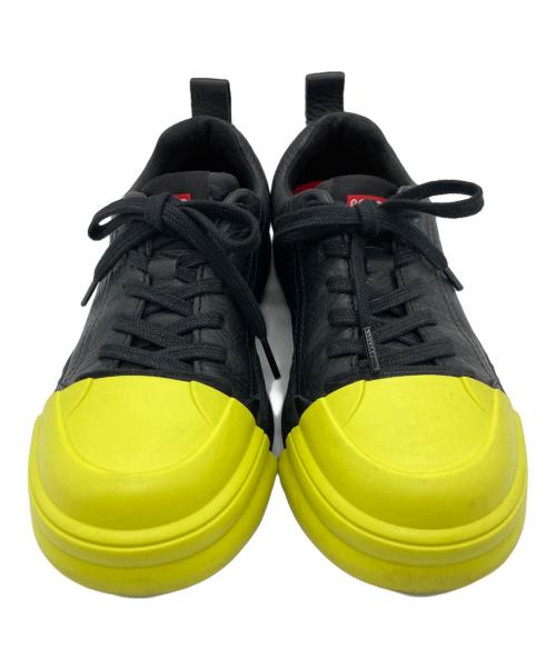 CAMPER（カンペール）CAMPER (カンペール) ローカットスニーカー ブラック×イエロー サイズ:35の古着・服飾アイテム