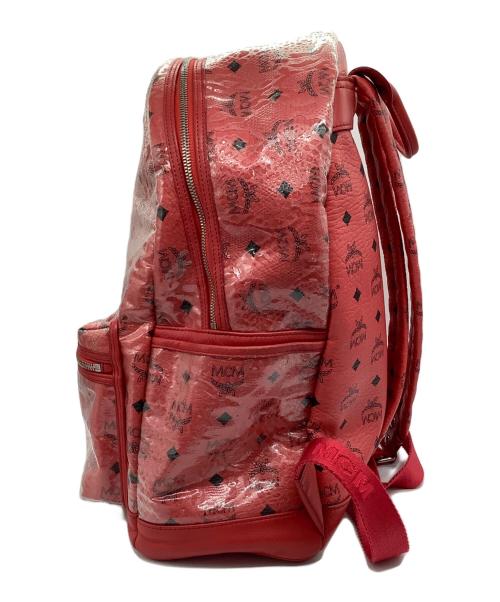 MCM（エムシーエム）MCM (エムシーエム) リュック レッドの古着・服飾アイテム