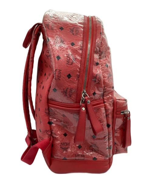 MCM（エムシーエム）MCM (エムシーエム) リュック レッドの古着・服飾アイテム