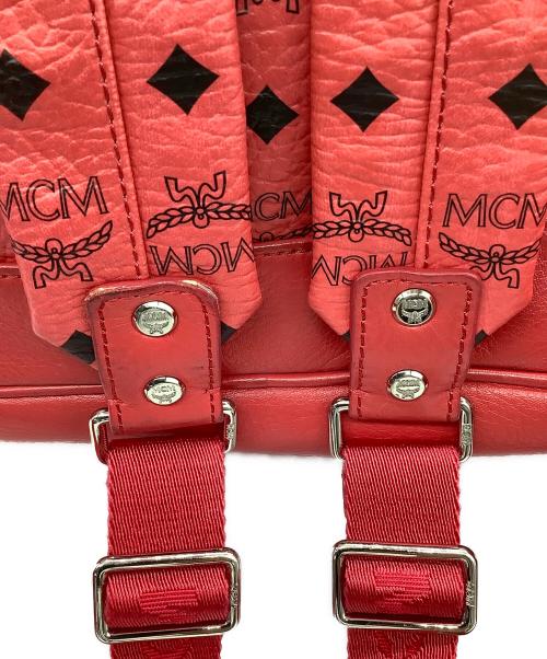 MCM（エムシーエム）MCM (エムシーエム) リュック レッドの古着・服飾アイテム