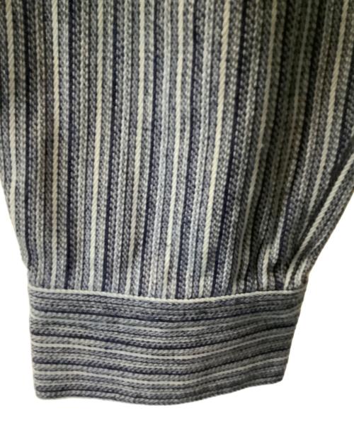 As know as olaca（アズノウアズ オオラカ）As know as olaca (アズノウアズ オオラカ) ワッペン刺繍ジップアップジャケット ネイビー×マルチカラー サイズ:5 未使用品の古着・服飾アイテム