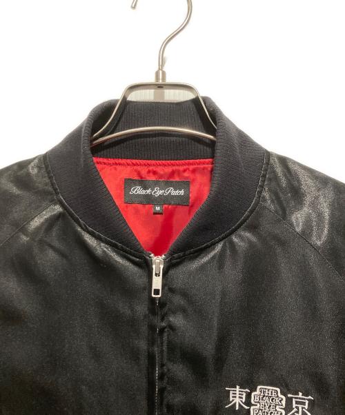 BlackEyePatch（ブラックアイパッチ）BlackEyePatch (ブラックアイパッチ) スカジャン ブラック サイズ:Mの古着・服飾アイテム