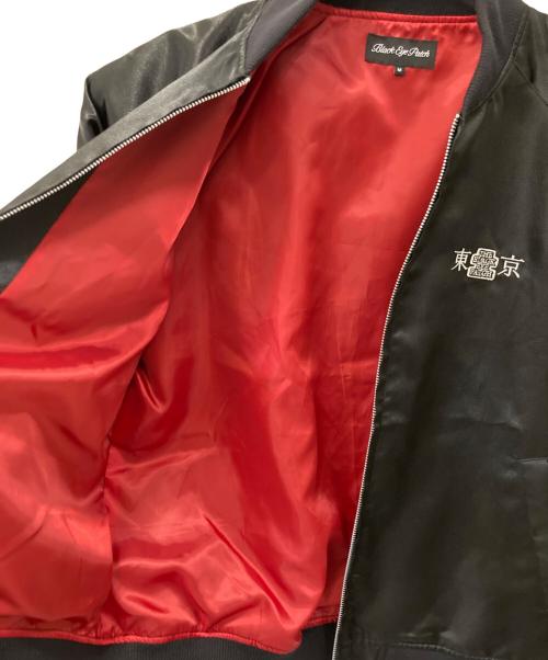 BlackEyePatch（ブラックアイパッチ）BlackEyePatch (ブラックアイパッチ) スカジャン ブラック サイズ:Mの古着・服飾アイテム