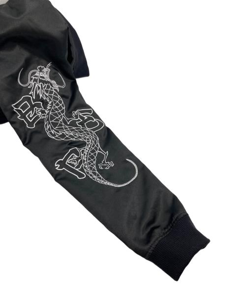 BlackEyePatch（ブラックアイパッチ）BlackEyePatch (ブラックアイパッチ) スカジャン ブラック サイズ:Mの古着・服飾アイテム