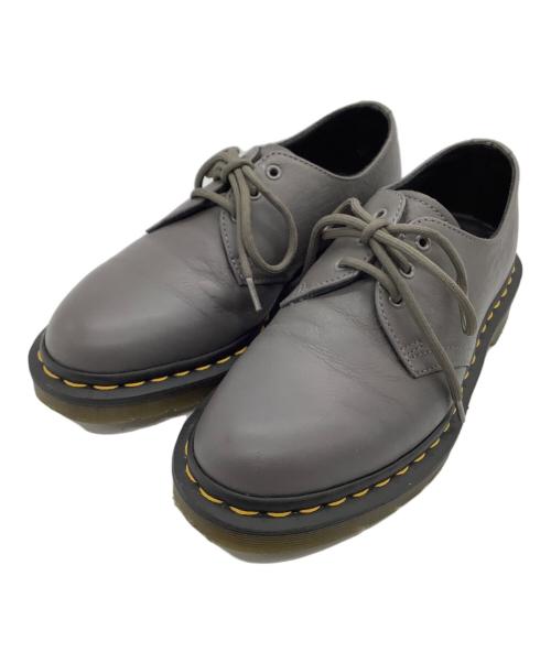 Dr.Martens（ドクターマーチン）Dr.Martens (ドクターマーチン) 3ホールシューズ グレー サイズ:24.0cmの古着・服飾アイテム