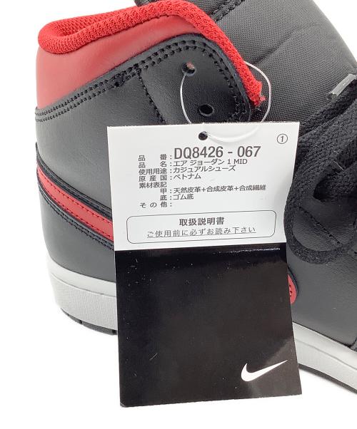 NIKE（ナイキ）NIKE (ナイキ) AIR JORDAN ブラック×レッド サイズ:28.5cm 未使用品の古着・服飾アイテム