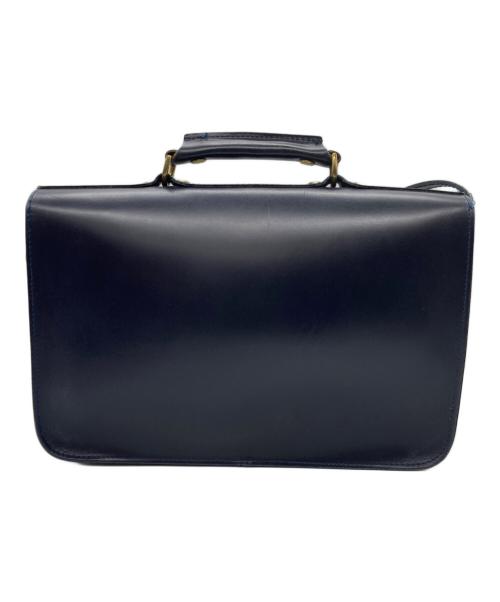 GLENROYAL（グレンロイヤル）GLENROYAL (グレンロイヤル) サッチェルバッグ 13インチ ダークブルーの古着・服飾アイテム