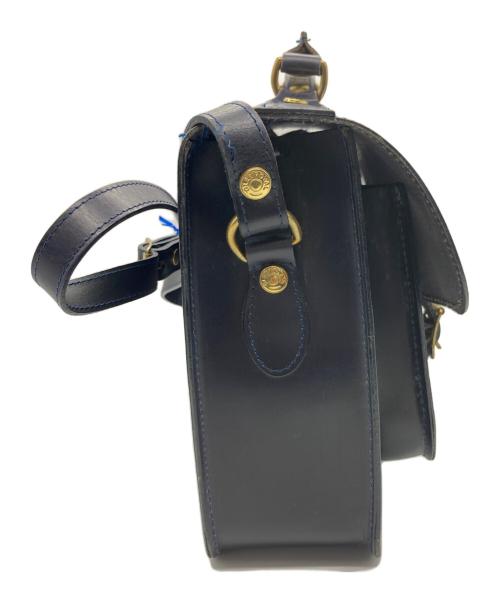 GLENROYAL（グレンロイヤル）GLENROYAL (グレンロイヤル) サッチェルバッグ 13インチ ダークブルーの古着・服飾アイテム