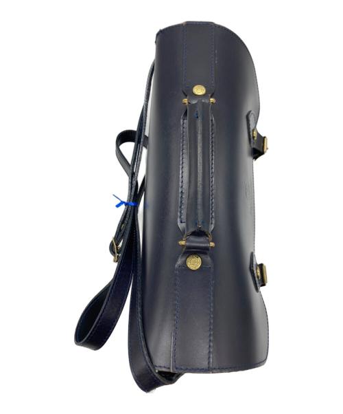 GLENROYAL（グレンロイヤル）GLENROYAL (グレンロイヤル) サッチェルバッグ 13インチ ダークブルーの古着・服飾アイテム