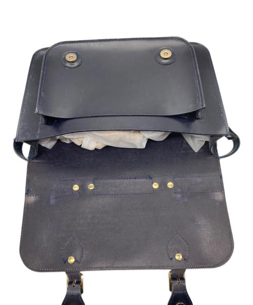 GLENROYAL（グレンロイヤル）GLENROYAL (グレンロイヤル) サッチェルバッグ 13インチ ダークブルーの古着・服飾アイテム