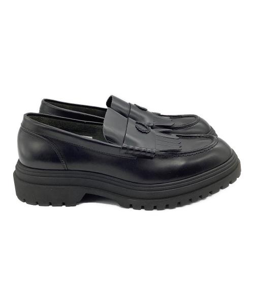 FRED PERRY（フレッドペリー）FRED PERRY (フレッドペリー) Loafer Leather ブラック サイズ:26cm(US8)の古着・服飾アイテム