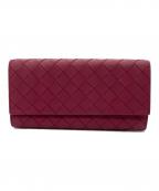 BOTTEGA VENETAボッテガベネタ）の古着「長財布」｜パープル