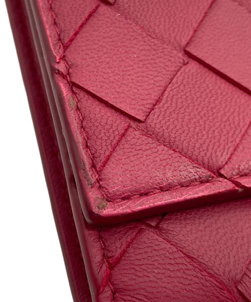 BOTTEGA VENETA（ボッテガベネタ）BOTTEGA VENETA (ボッテガベネタ) 長財布 パープルの古着・服飾アイテム