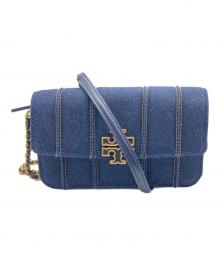 TORY BURCH（トリーバーチ）の古着「デニムチェーンウォレット」｜インディゴ