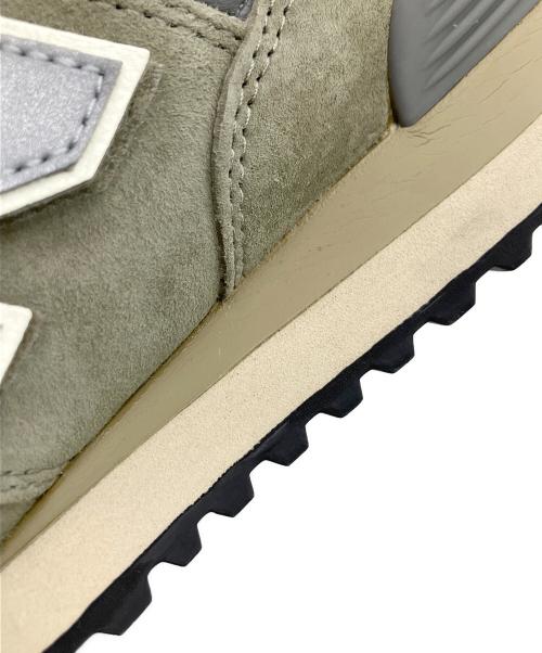 NEW BALANCE（ニューバランス）NEW BALANCE (ニューバランス) ALPHA INDUSTRIES (アルファインダストリーズ) スニーカー グレー サイズ:26.5cmの古着・服飾アイテム