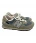 中古・古着 NEW BALANCE (ニューバランス) ALPHA INDUSTRIES (アルファインダストリーズ) スニーカー グレー サイズ:26.5cm：8000円