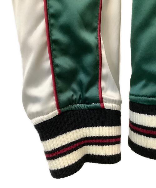 機動戦士ガンダム（キドウセンシガンダム）機動戦士ガンダム (キドウセンシガンダム) リバーシブルスカジャン グリーン×ブラック サイズ:Mの古着・服飾アイテム