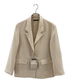EMODA（エモダ）の古着「テーラードジャケット」｜ベージュ