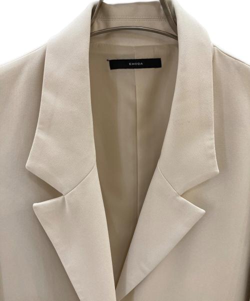 EMODA（エモダ）EMODA (エモダ) テーラードジャケット ベージュ サイズ:Free 未使用品の古着・服飾アイテム