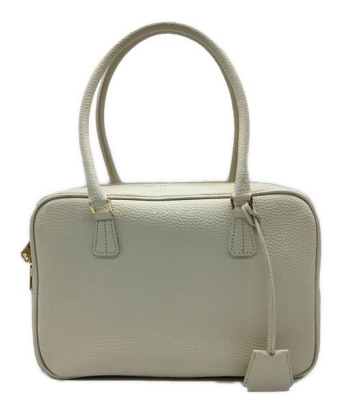 A.D.M.J.（エーディーエムジェイ）A.D.M.J. (エーディーエムジェイ) ハンドバッグ アイボリーの古着・服飾アイテム