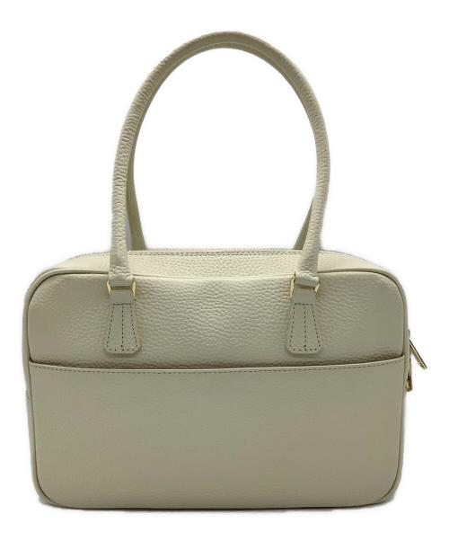 A.D.M.J.（エーディーエムジェイ）A.D.M.J. (エーディーエムジェイ) ハンドバッグ アイボリーの古着・服飾アイテム