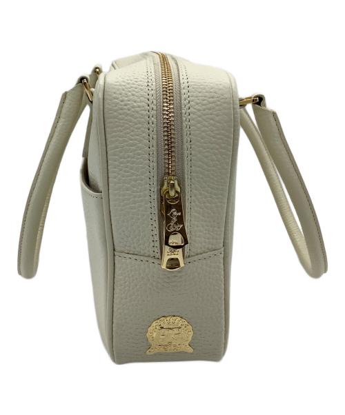 A.D.M.J.（エーディーエムジェイ）A.D.M.J. (エーディーエムジェイ) ハンドバッグ アイボリーの古着・服飾アイテム