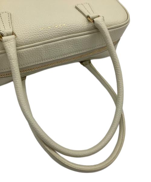 A.D.M.J.（エーディーエムジェイ）A.D.M.J. (エーディーエムジェイ) ハンドバッグ アイボリーの古着・服飾アイテム